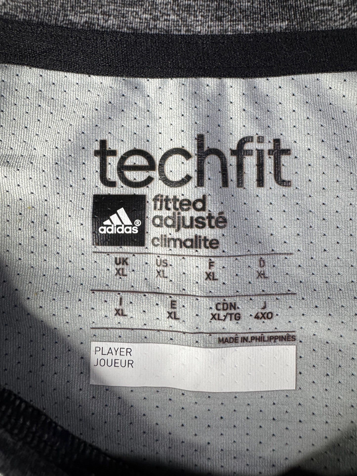 ADIDAS Techfit Climalite Long Sleeves T-Shirt (XL)